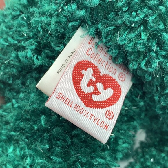 TY Beanie Buddy w/Baby Christmas 2001 Holiday Teddy Bear Plush Stuffed Animal - Picture 8 of 12